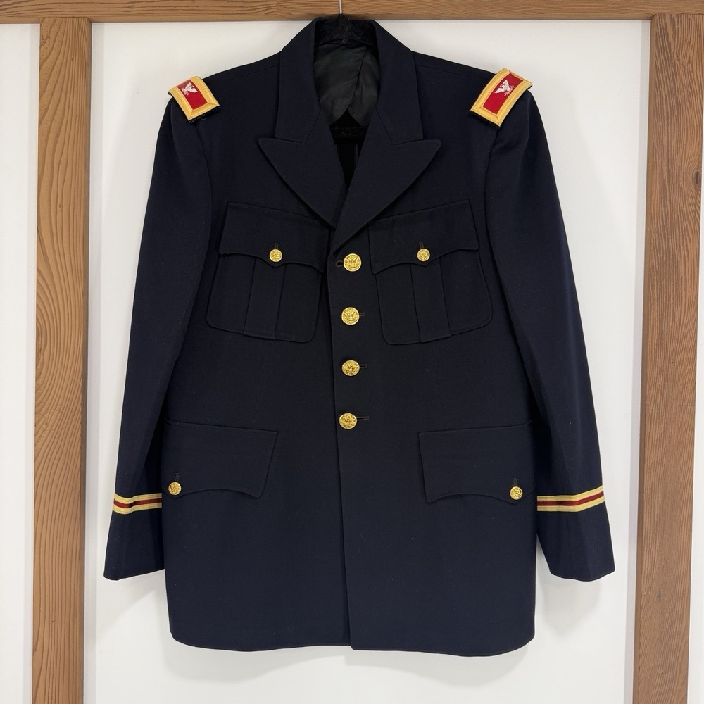 Vietnam Era Named‎ U.S. Army Artillery Colonel Dress Blue Jacket Class A 40S